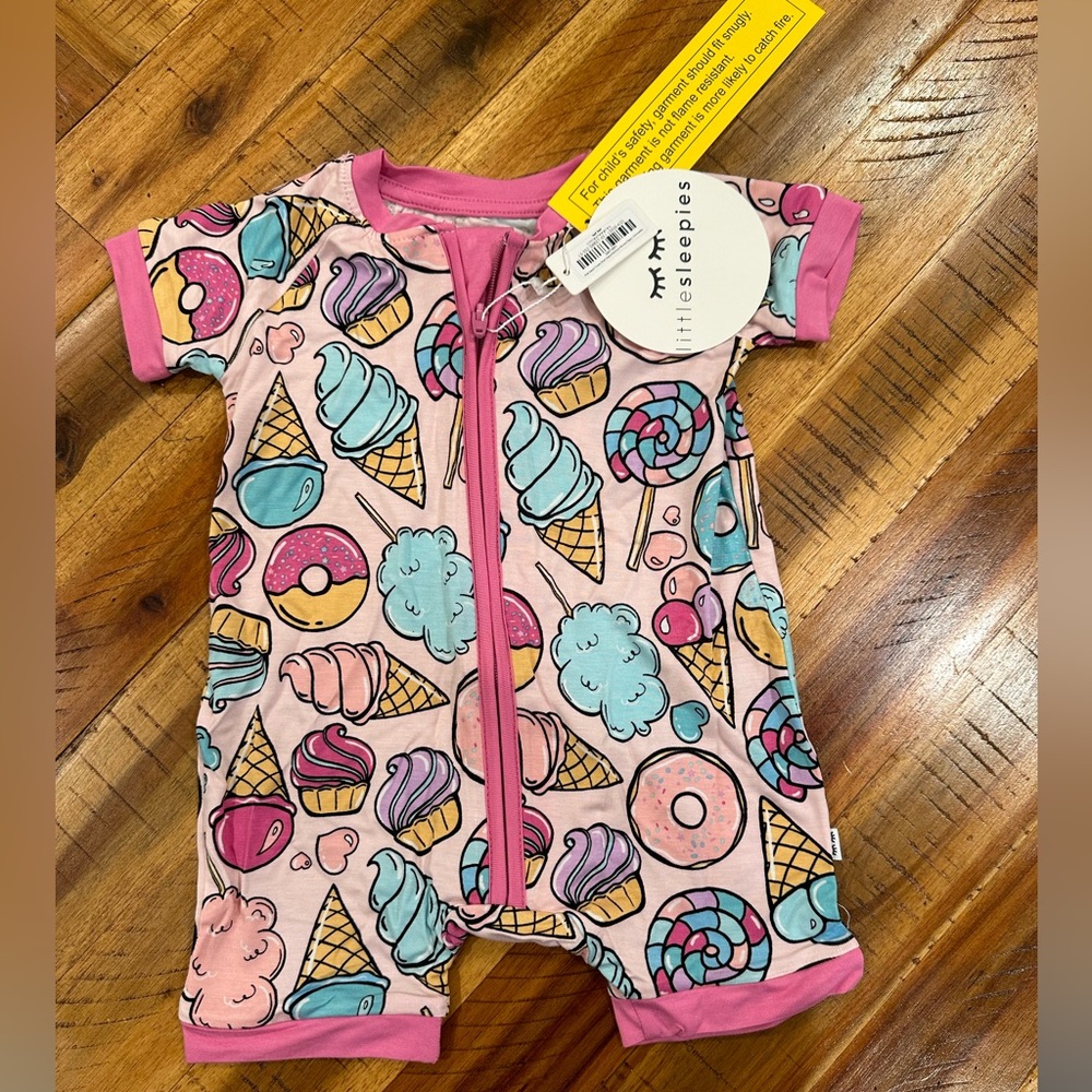 Little Sleepies Zippered Shortie